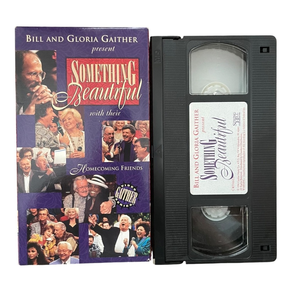Bill & Gloria Gaither Present Something Beautiful with Homecoming Friends VHS